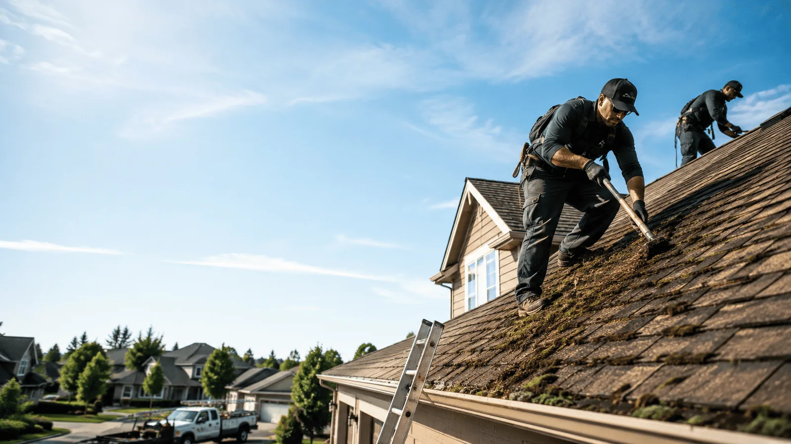 Roof Moss Removal in Jeanerette, LA near me